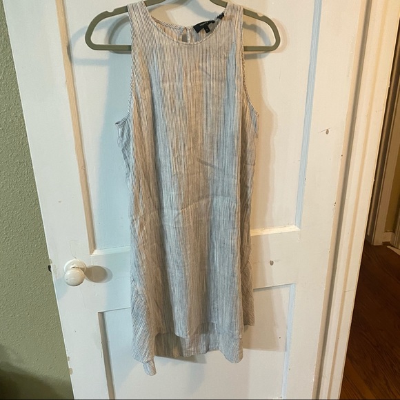 Theory Dresses & Skirts - Theory summer dress linen size 6